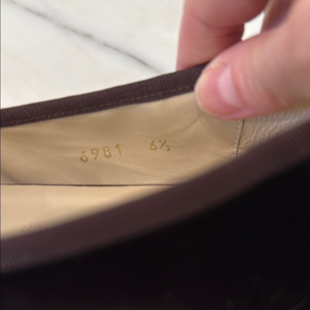 Freda Salvador Black Velvet Ballet Flats with Bow - Picture 6 of 9